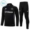 Inter Miami CF Sweat d'Entraînement Quarter-Zip 2025-26 Noire Enfant Inter Miami CF Sweat d'Entraînement Quarter-Zip 2025-26 Noire Enfant
